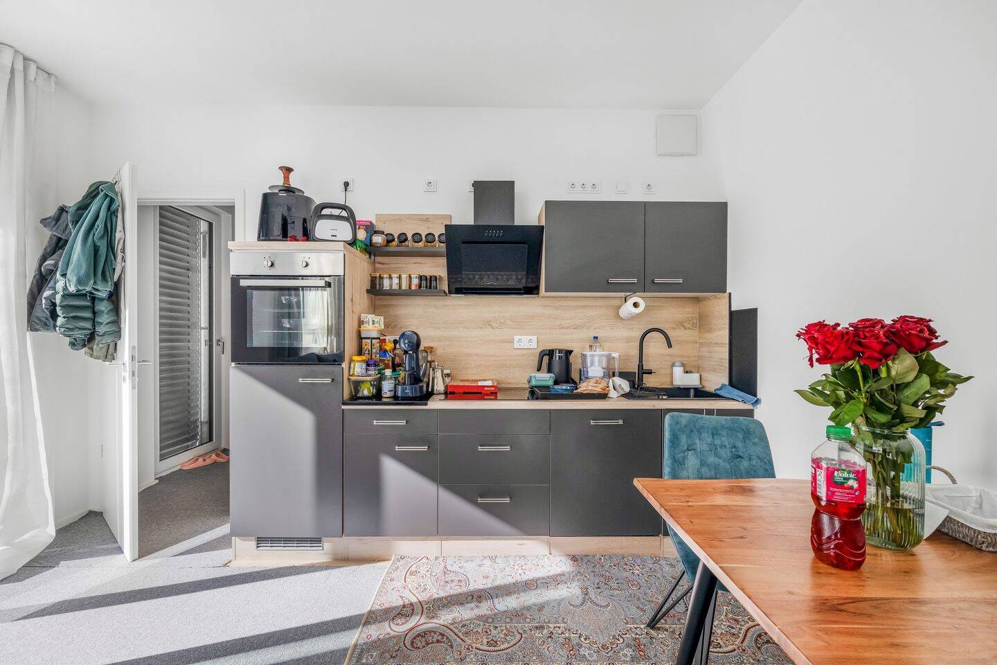 Frei ab 31.12.2026: 1-Zimmer-Neubauwohnung mit Terrasse in ruhiger, gut angebundener Wohnlage, 80995 München (Allach-Untermenzing Feldmoching-Hasenbergl Moosach)