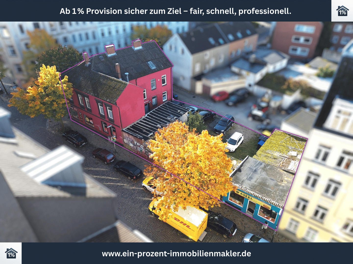 Baugrundstück für genehm. 6-geschossiges MFH à ca. 250 m²/Etage + Bestands-MFH (6 Einheiten) in Kiel, 24143 Kiel (Gaarden-Ost Gaarden-Süd)