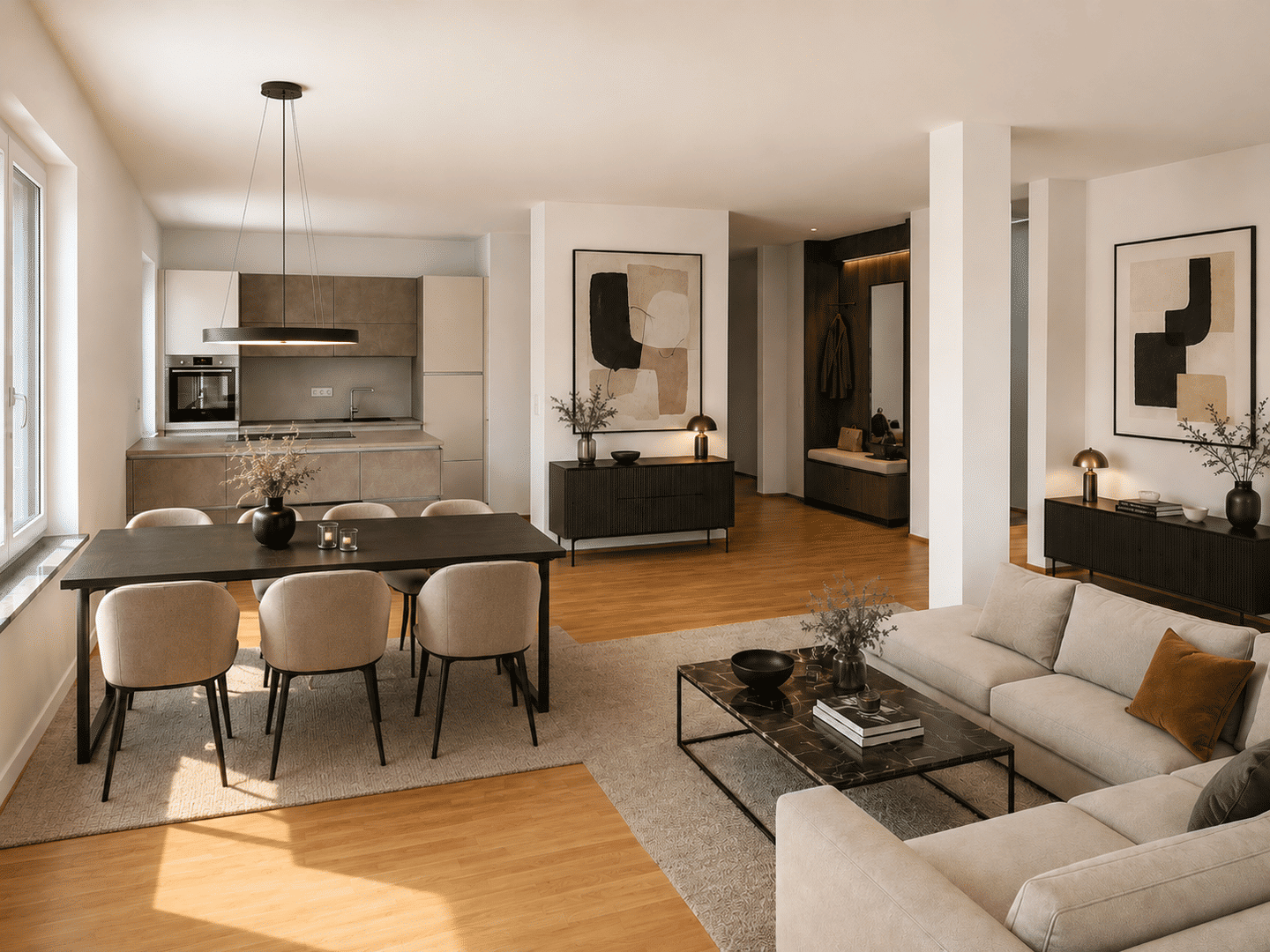 Exklusive 5-Zimmer-Dachterrassenresidenz in Bestlage – stilvolles Wohnen mit Blick ins Grüne