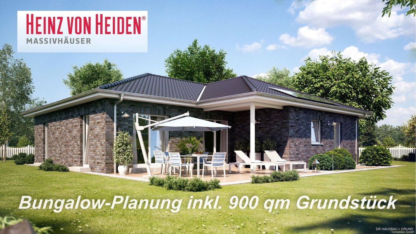 Exklusiver Bungalow INKL. traumhaftem Grundstück mit sonniger Südausrichtung — Sonne pur, 22175 Hamburg (Wandsbek Bramfeld)