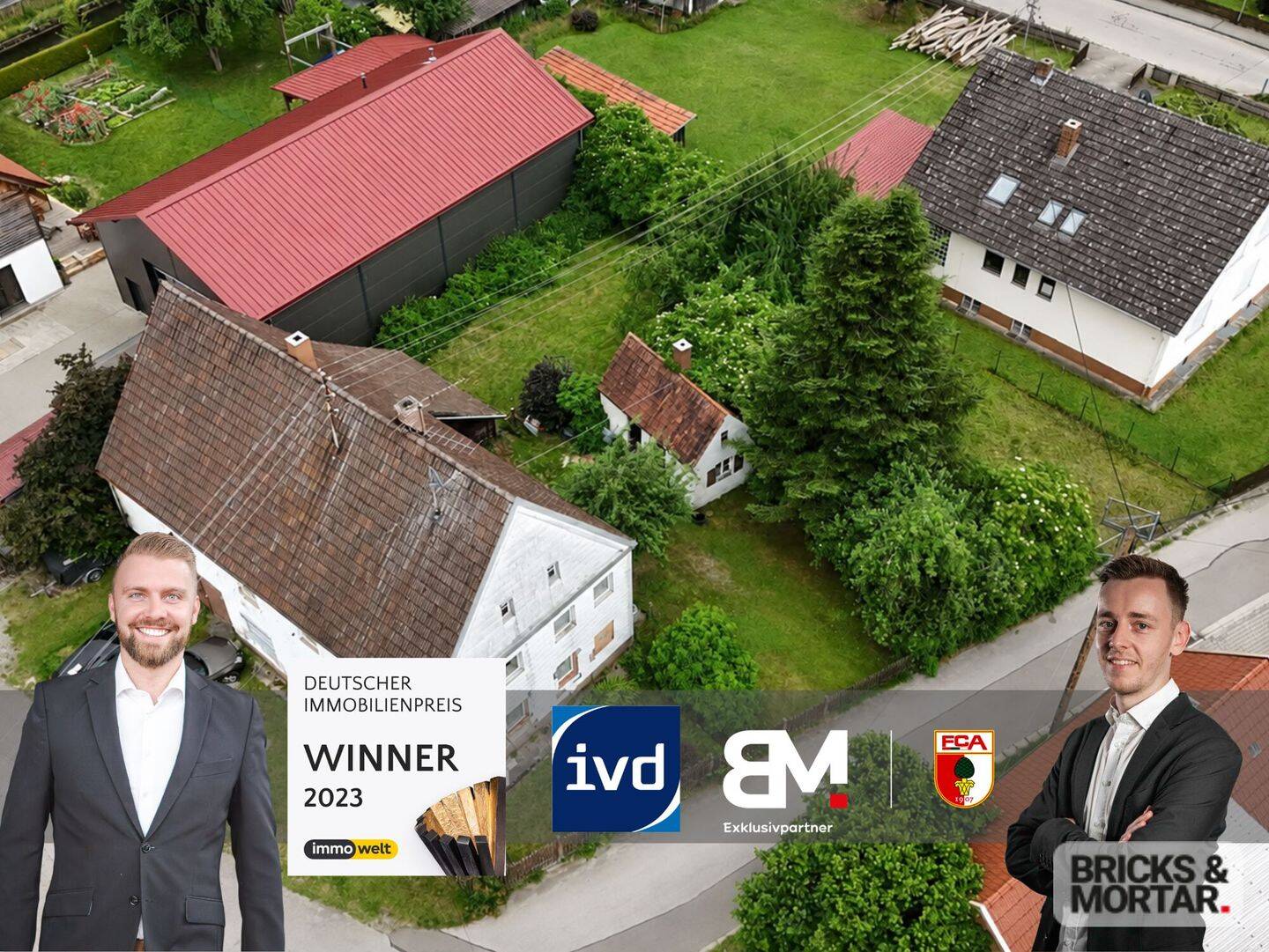Bauernhaus für Handwerker mit Scheune, Garten und Garage, 86513 Ursberg