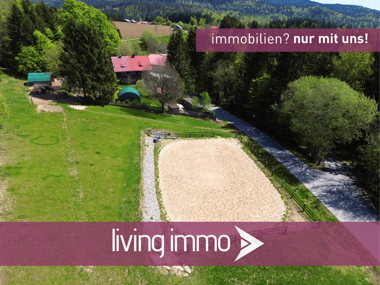 Landleben pur: Landhaus für Tierfreunde mit Reitplatz & Pferdestall – Neureichenau, 94089 Neureichenau