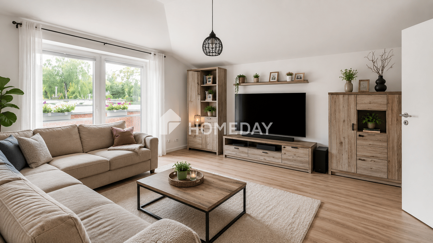 Moderne Vierzimmerwohnung mit Terrasse und Gartenanteil – Energieeffizienzklasse A+