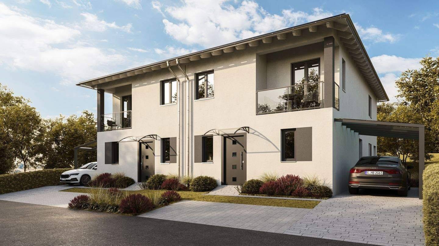 Zeit für Neues! *** Neubau-Doppelhaushälfte – KFW 40 mit PV, 94436 Simbach