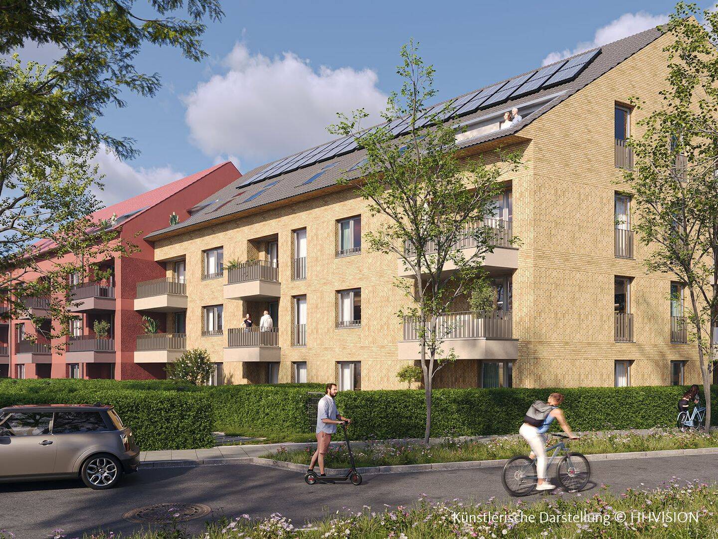 Erdgeschoss: Rollstuhlgerechte Wohnung mit WBS A im Neubau, 50769 Köln (Chorweiler)