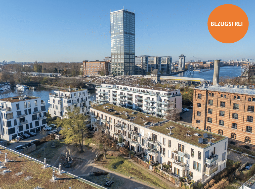 Urban Living direkt an der Spree auf der Halbinsel-Bezugsfrei, 10245 Berlin (Friedrichshain-Kreuzberg Friedrichshain)