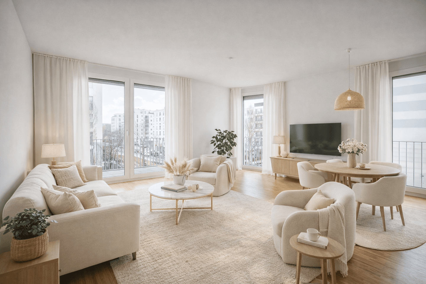 Direkt einziehen: Zwei-Zimmer Wohnung mit moderner Kochinsel in City-West, 60486 Frankfurt am Main (Bockenheim Gallus Rödelheim Westend-Süd)
