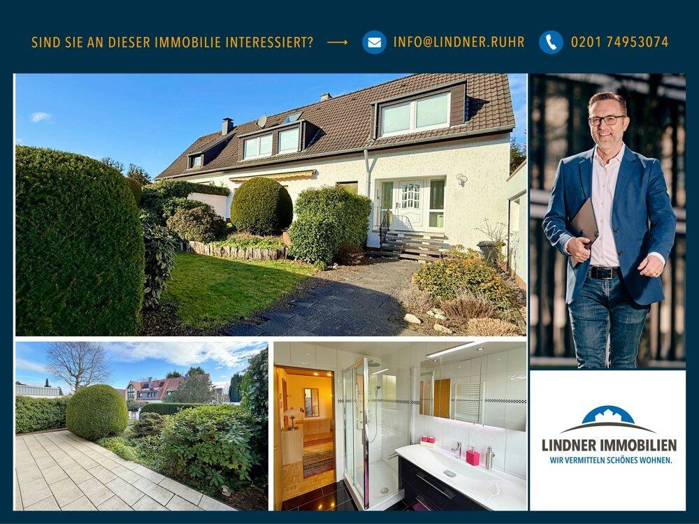 Gepflegte Doppelhaushälfte in gefragter Lage von Essen-Bredeney / Schuir – Erbpacht –, 45133 Essen (Bredeney Rüttenscheid Schuir Stadtwald)