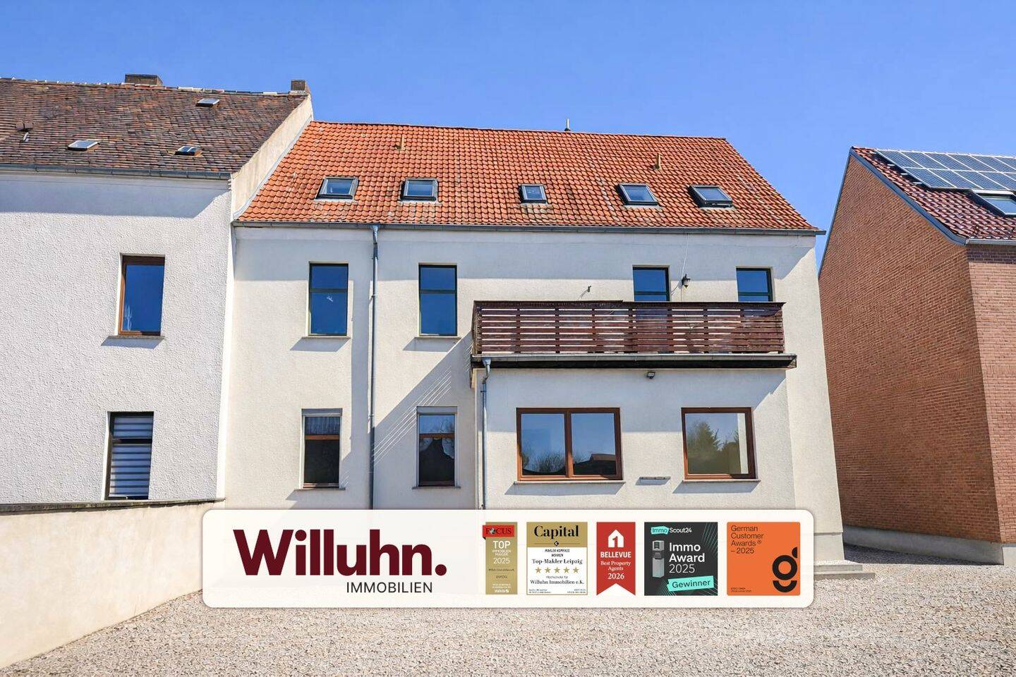 Vermietung: 3 WE mit großem Grundstück, Pool, Gartenhaus, Werkstatt | Idyllisch Wohnen, 4838 Eilenburg