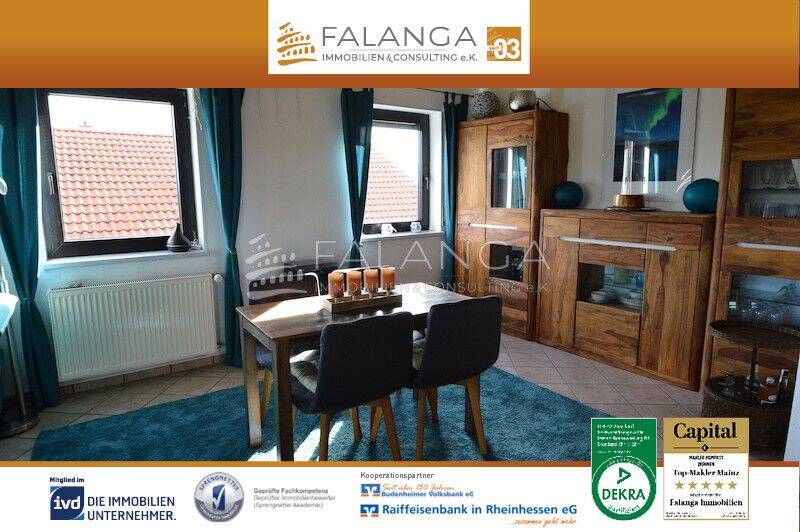 FALANGA IMMOBILIEN – 2 pfiffige und eigenständige Wohnungen und ein DG-Zimmer in Stadecken-Elsheim!, 55271 Stadecken-Elsheim