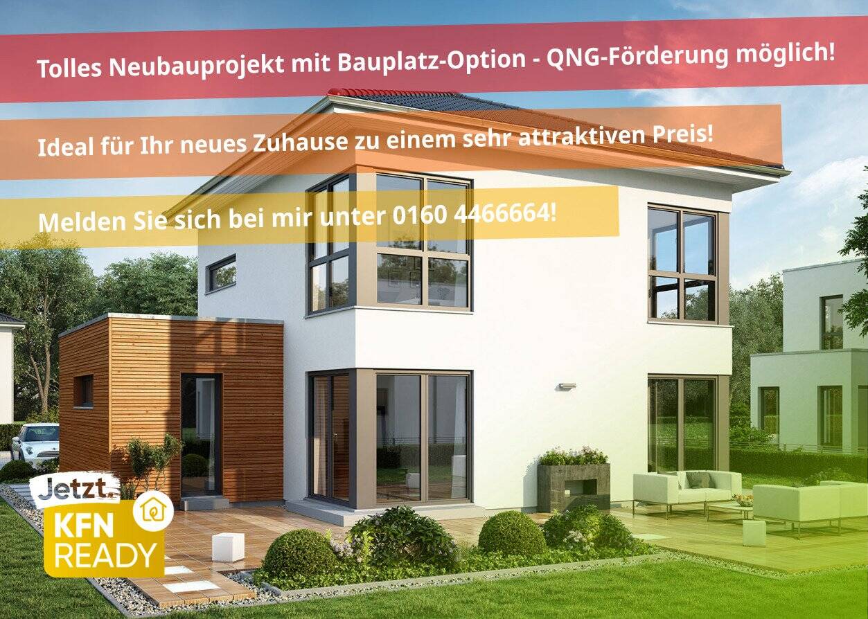 ????? Wunderschöne Stadtvilla als Effizienzhaus ?? inkl. Grundstück sucht Baufamilie!, 36355 Grebenhain