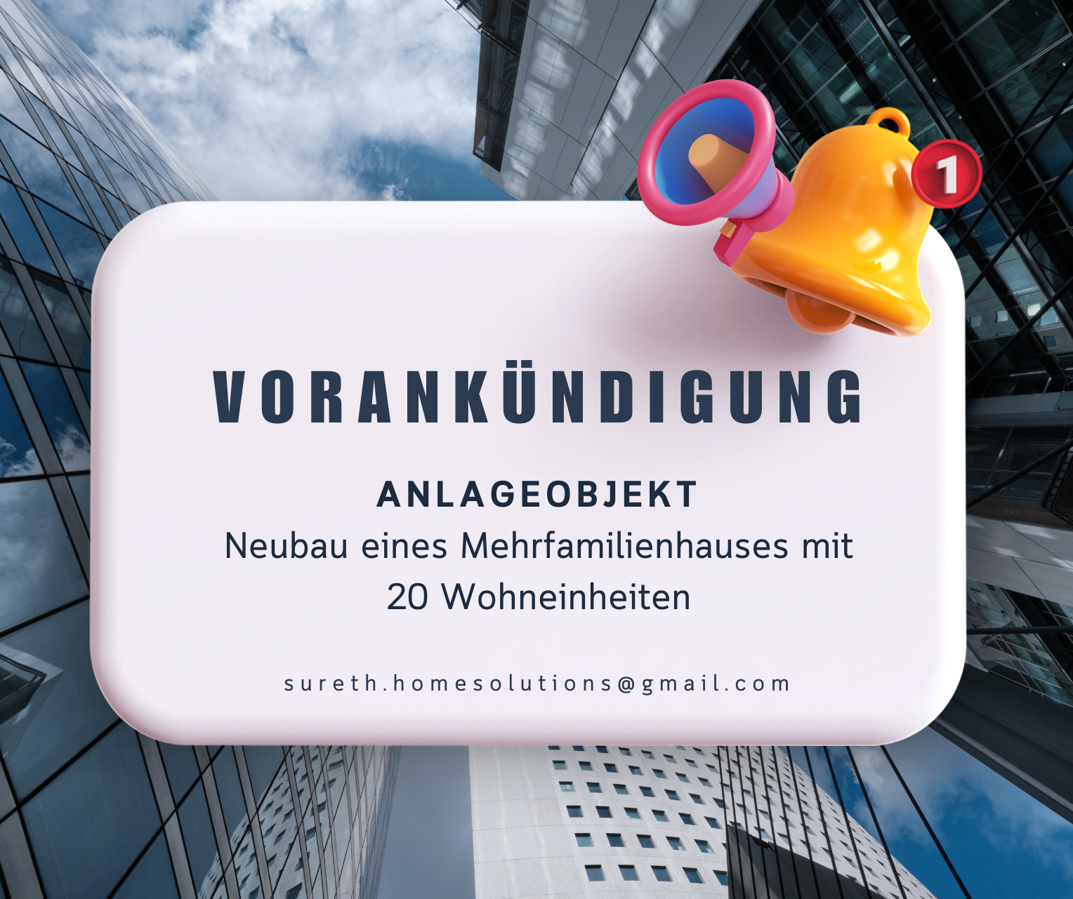 Anlageobjekt – Neubau eines Mehrfamilienhauses, 51065 Köln (Mülheim Buchforst Buchheim)