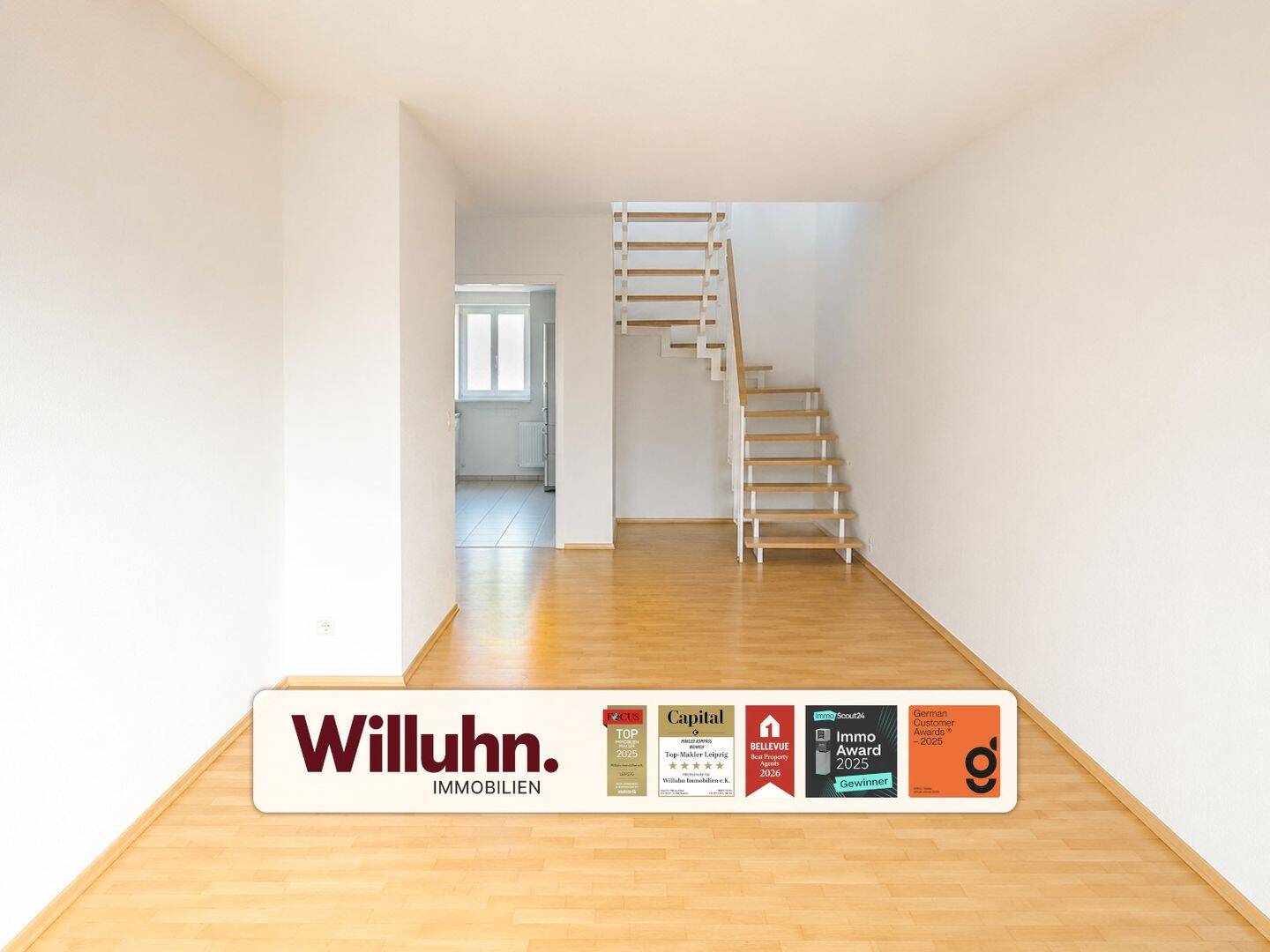 Lichtdurchflutetes Wohnglück in der Südvorstadt – 3,5 Zimmer Maisonette Wohnung, 4275 Leipzig (Marienbrunn Südvorstadt)
