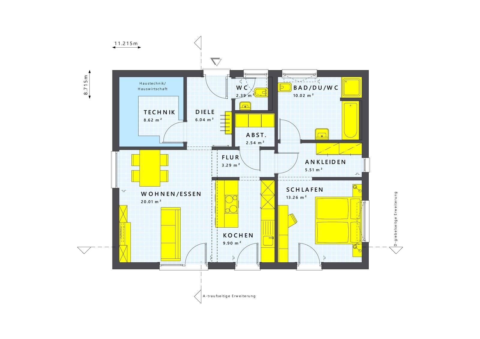Maßgeschneidert für euch ! Dein individueller Traum-Bungalow mit LivingHaus, 19395 Plau am See