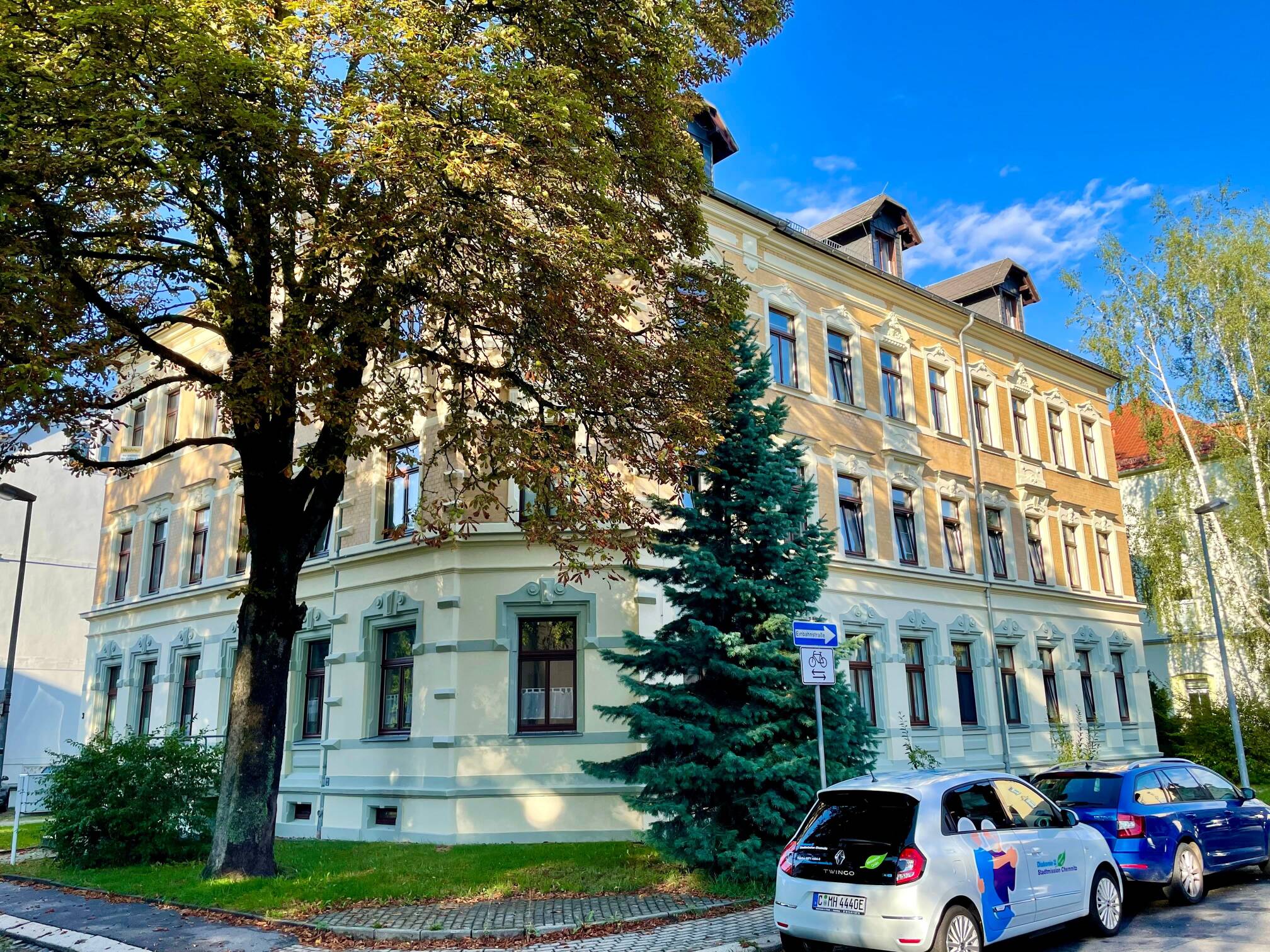 Sonnige und sehr gepflegte 1-Raum Wohnung in grüner und ruhiger Lage am Harthwald, 9125 Chemnitz (Altchemnitz Bernsdorf Erfenschlag Harthau Reichenhain)