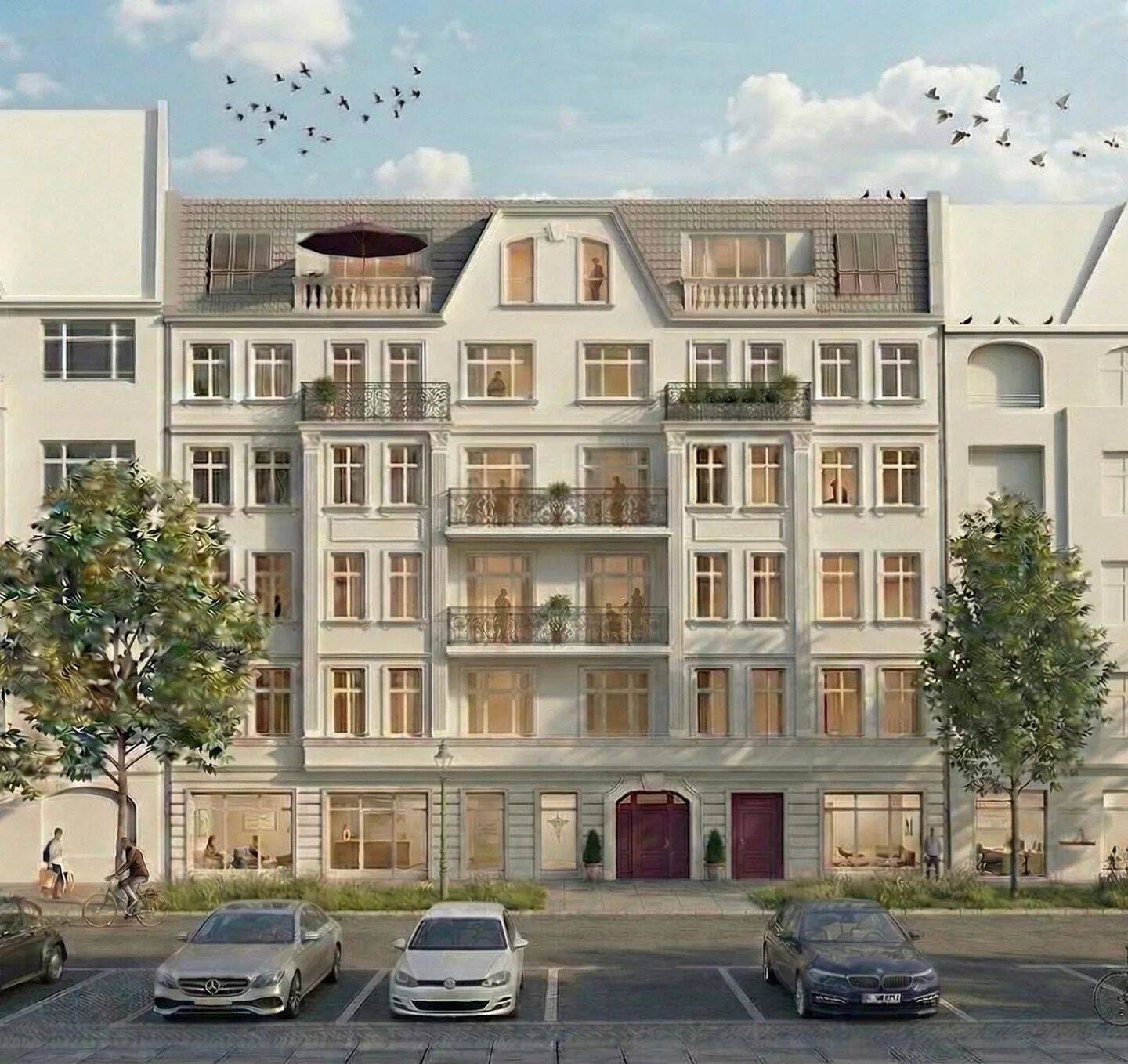 4-Zimmer Wohnung Wilmersdorf Güntzelkiez: Erstbezug nach energetischer Sanierung, 10717 Berlin (Charlottenburg-Wilmersdorf Wilmersdorf)