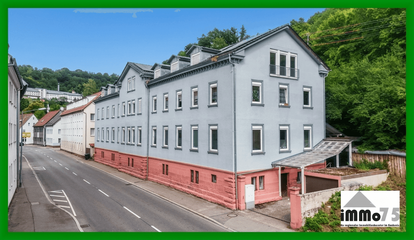 MFH mit 9 Wohnungen + Gewerbe | Mietpotenzial bis 120.000 €/Jahr | Neue Heizung, Dach &PV | 952 m² |, 75365 Calw