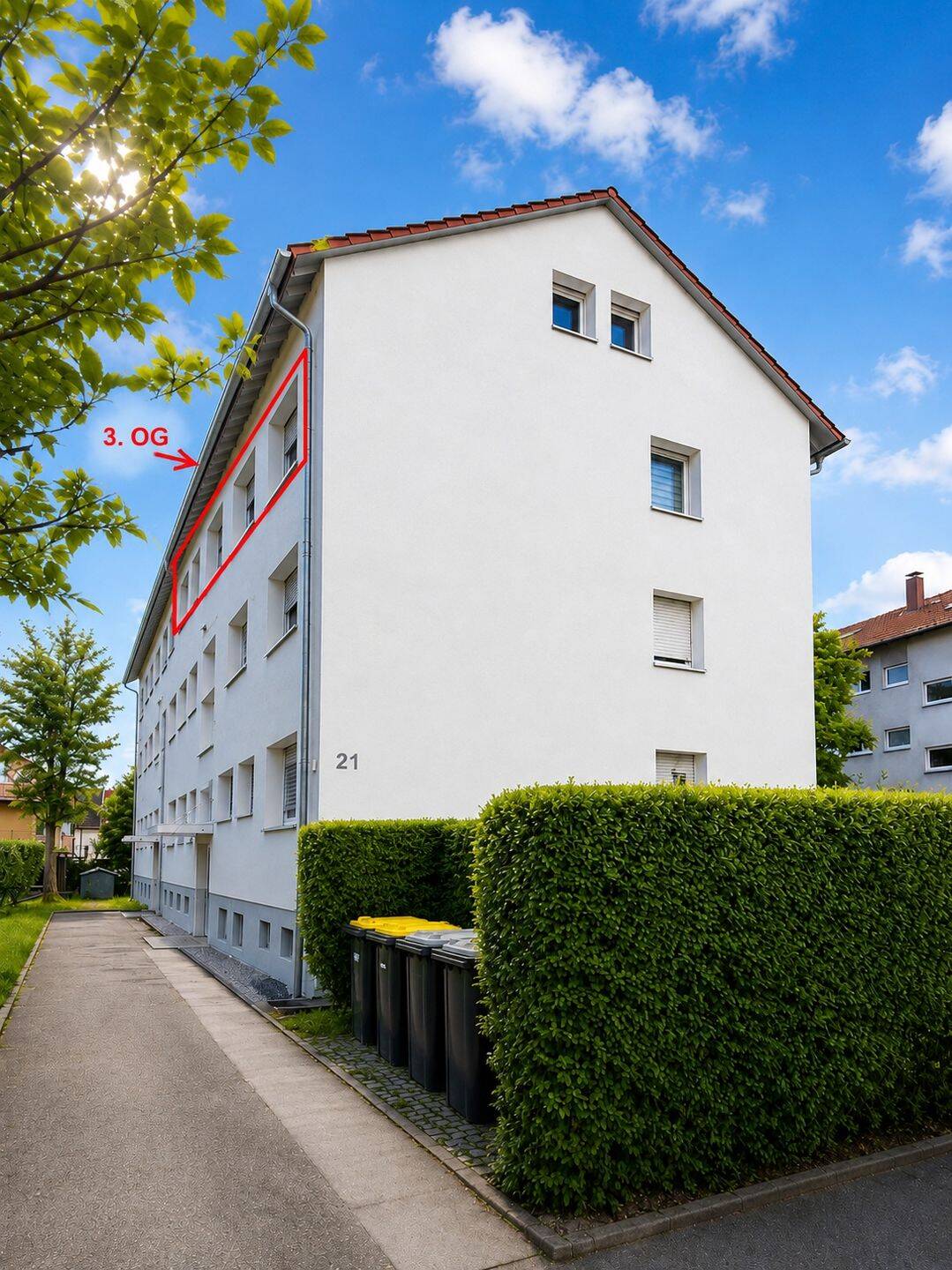 Attraktive 3 Zimmer Wohnung in ruhiger Lage von Vaihingen/Enz, 71665 Vaihingen an der Enz