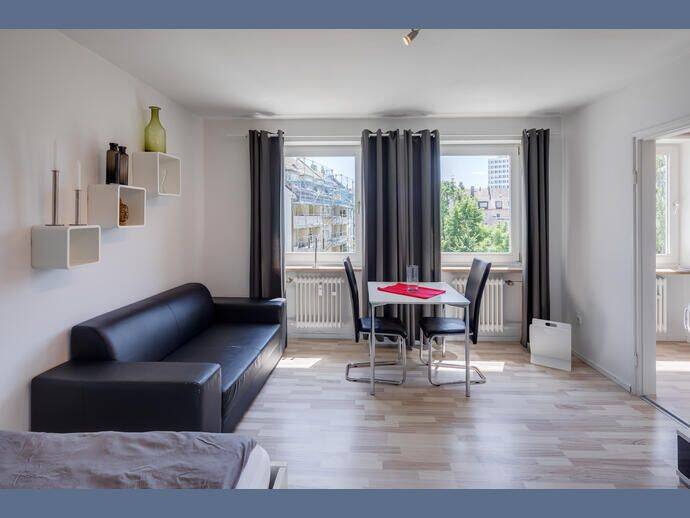 Möbliert: Zeitlos möbliert – urbanes Wohnen für Singles, 81539 München (Obergiesing Ramersdorf-Perlach Untergiesing-Harlaching)