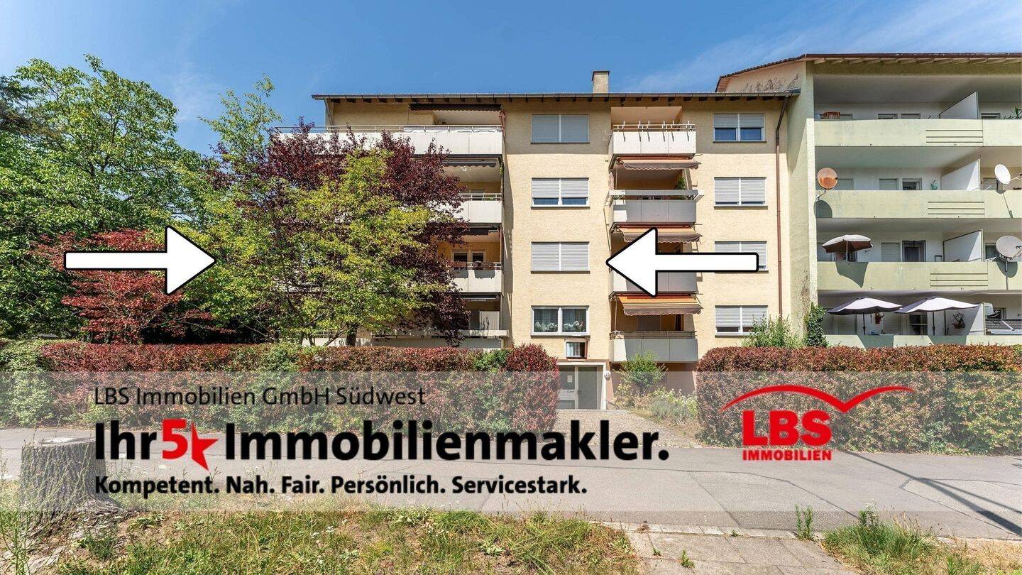 Bezugsfreie 4,5 Zimmer Wohnung mit Garage und zwei Balkonen, 78224 Singen (Hohentwiel)