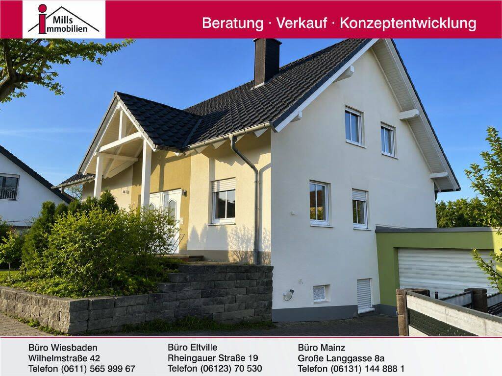 Attraktives freistehendes Einfamilienhaus mit großem Garten und Einliegerwohnung in Dorsheim, 55425 Waldalgesheim