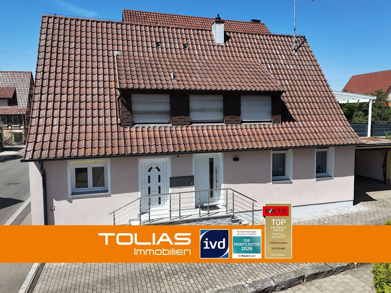 Raum für Leben, Rückzug und Perspektiven: freistehendes Haus mit Einliegerwohnung in Holzgerlingen!, 71088 Holzgerlingen
