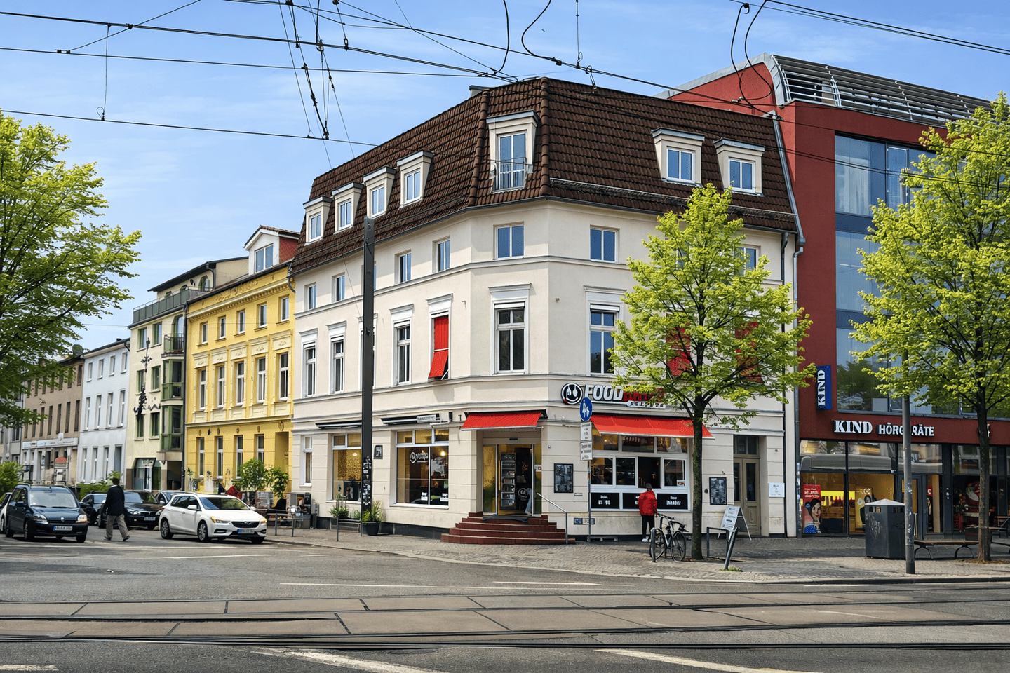 Gepflegtes Wohn- und Geschäftshaus am Doberaner Platz, 18057 Rostock (Gartenstadt/Stadtweide Hansaviertel Kröpeliner Tor-Vorstadt Stadtmitte)