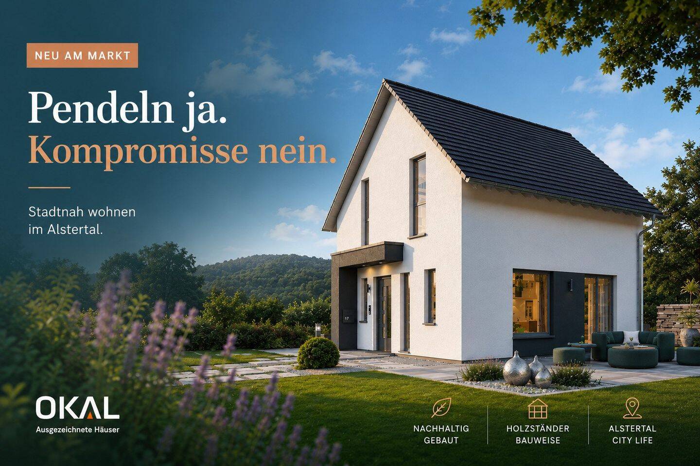 Design trifft Naturidylle, 22045 Hamburg (Wandsbek Jenfeld Tonndorf)