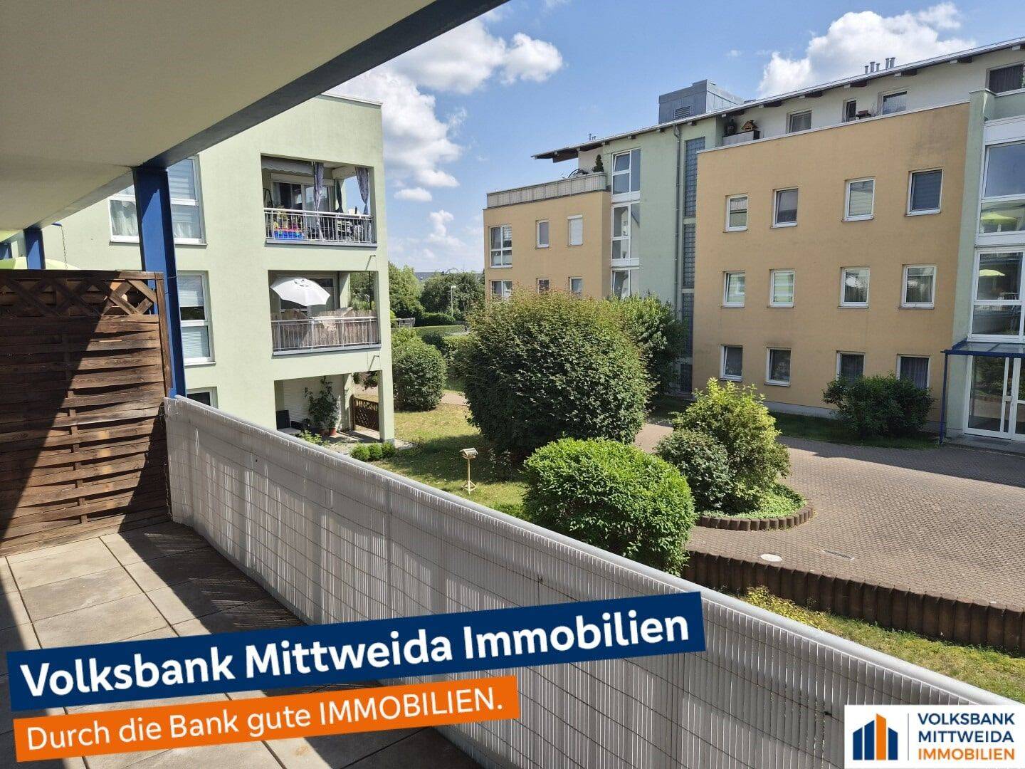 Grüne Aussichten inklusive! Helle 2-Zimmer-Wohnung mit Balkon, 9131 Chemnitz (Ebersdorf Hilbersdorf)
