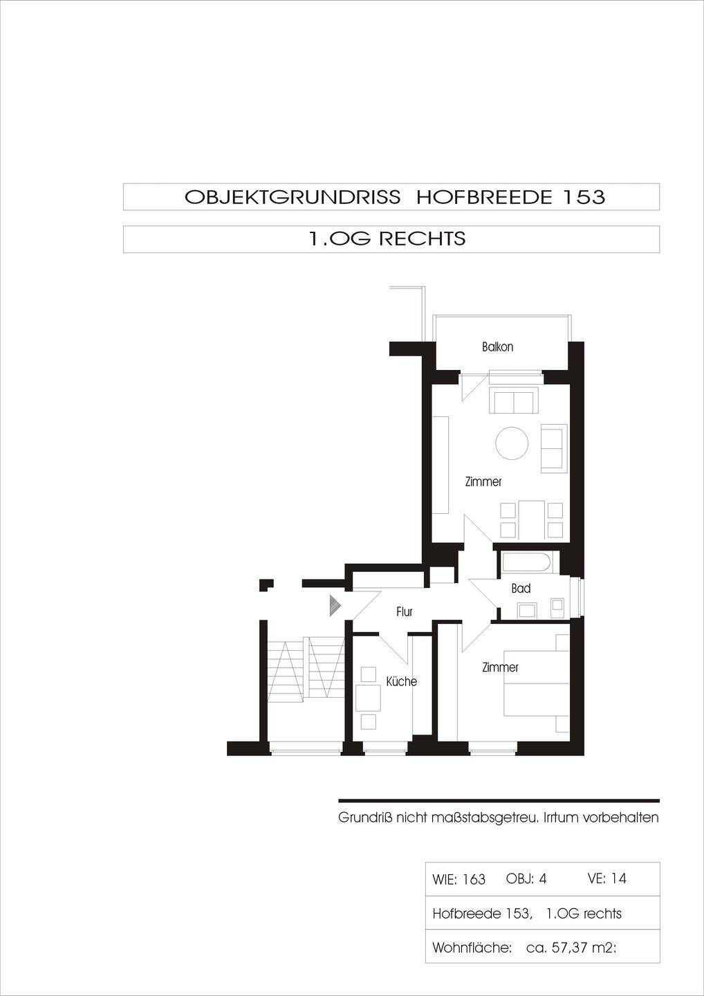 2-Zimmer Wohnung mit WBS für Rentner