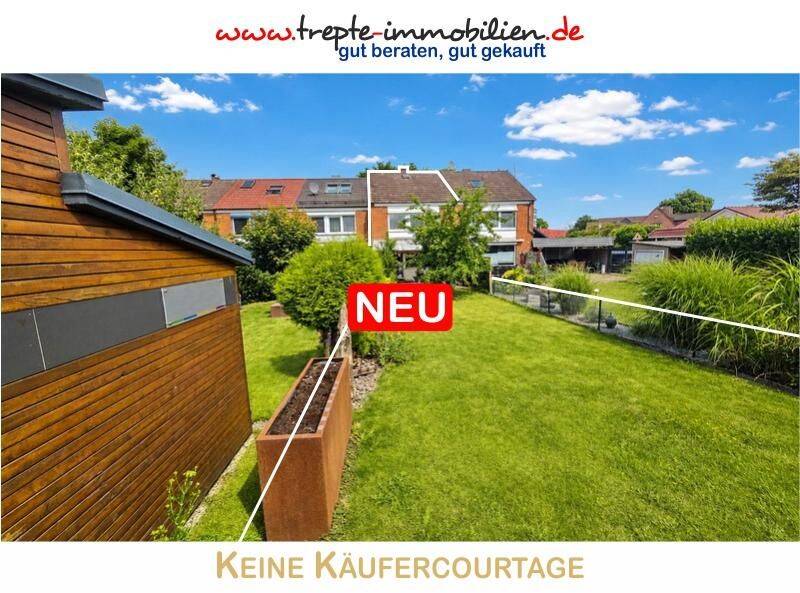 Charmantes Reihenhaus mit Garten in zentraler Lage von Bad Segeberg, 23795 Bad Segeberg