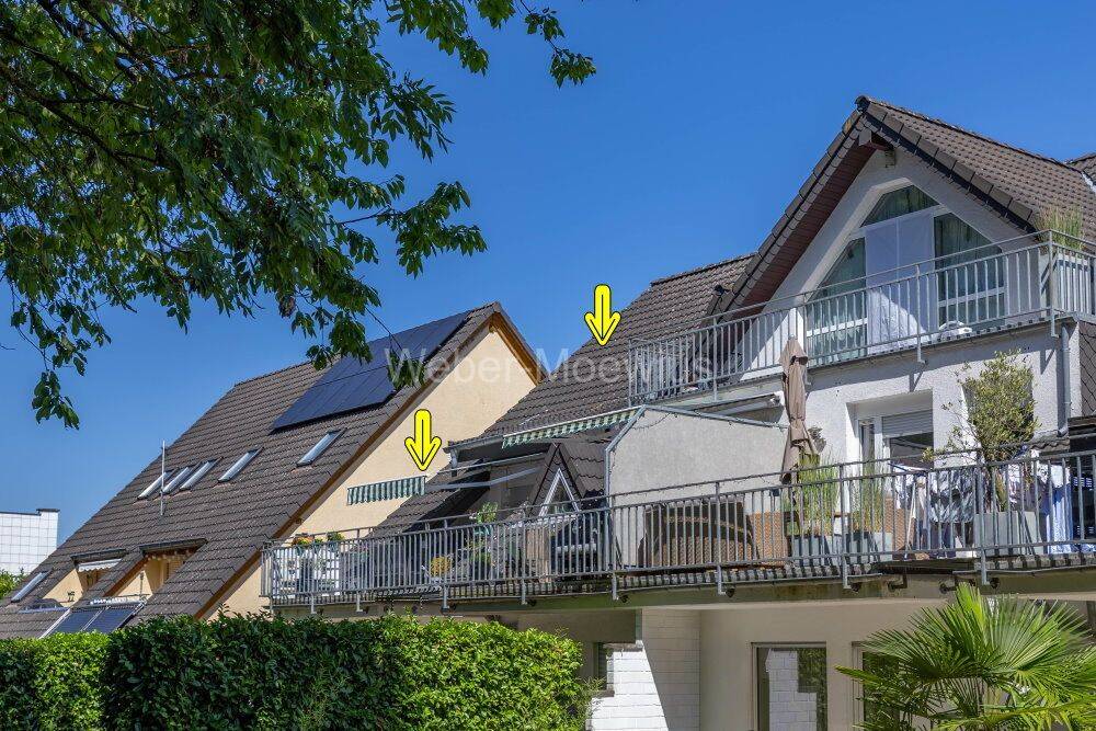 Anlageobjekt: 4-Zimmer-Maisonettewohnung mit Balkon, EBK + TG-Stellplatz / vermietet seit 5-2018, 53773 Hennef (Sieg)