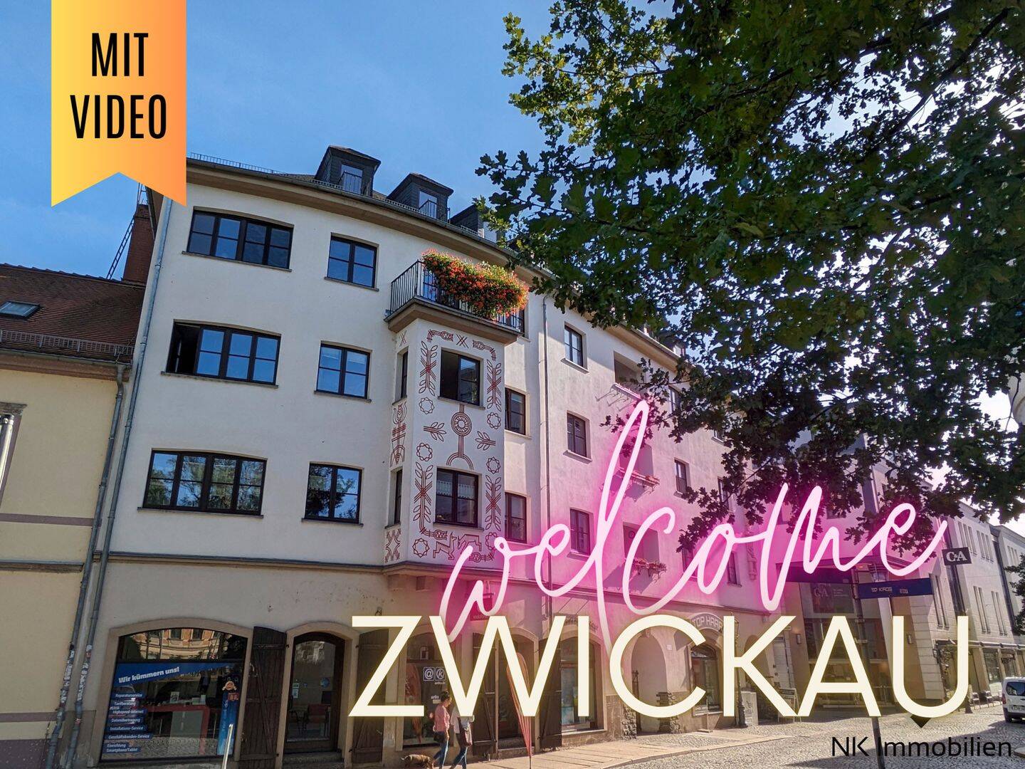 ++ neues Zuhause im Herzen der Stadt – wunderschöne 3-Raum Wohnung – mit tollem Balkon ++, 8056 Zwickau