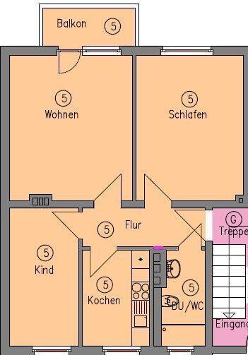 Moderne 3-Zimmer-Wohnung mit Garten und EBK, 38678 Clausthal-Zellerfeld