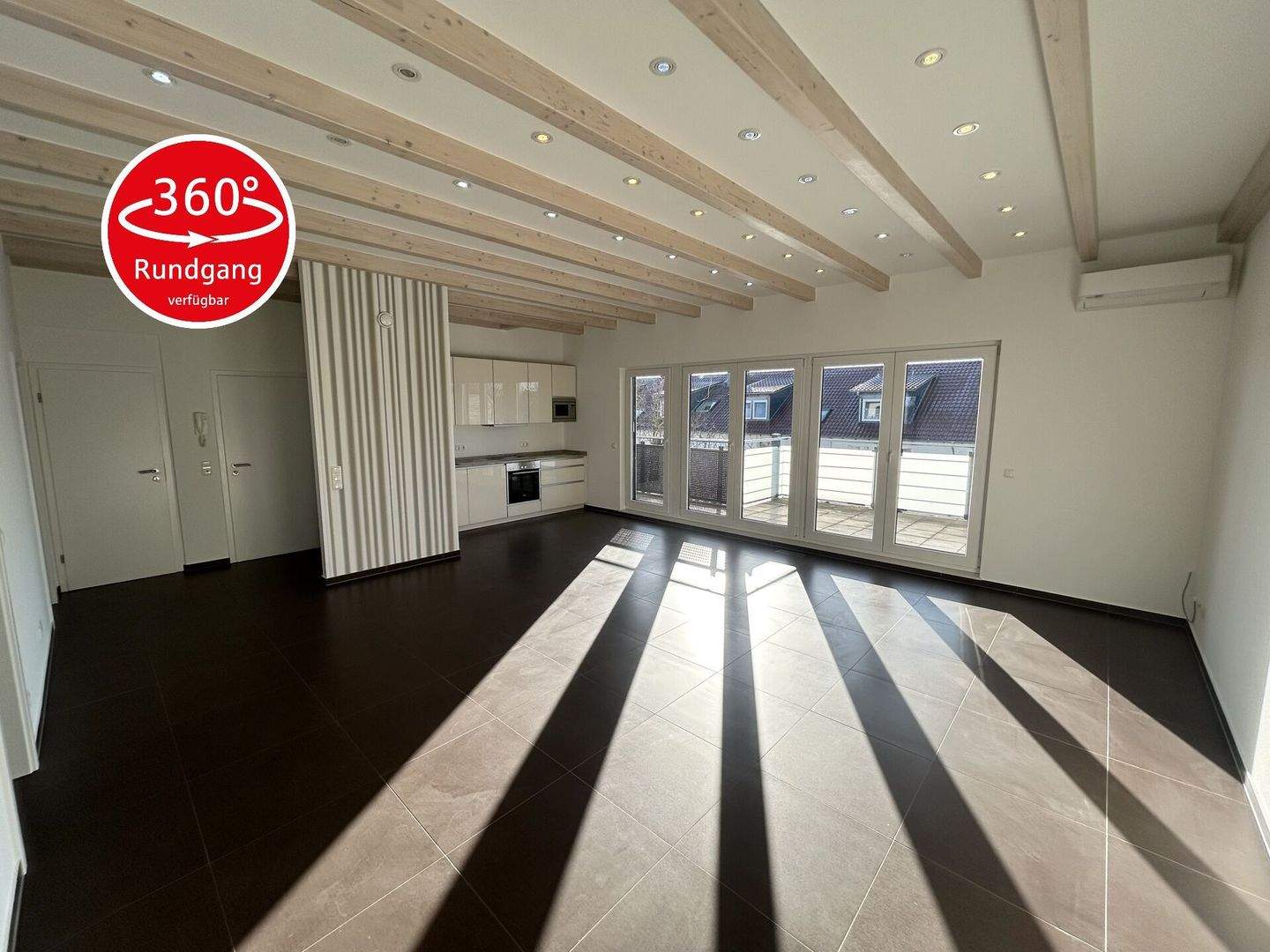 Grüße aus der Loggia – Penthouse in Elsen
