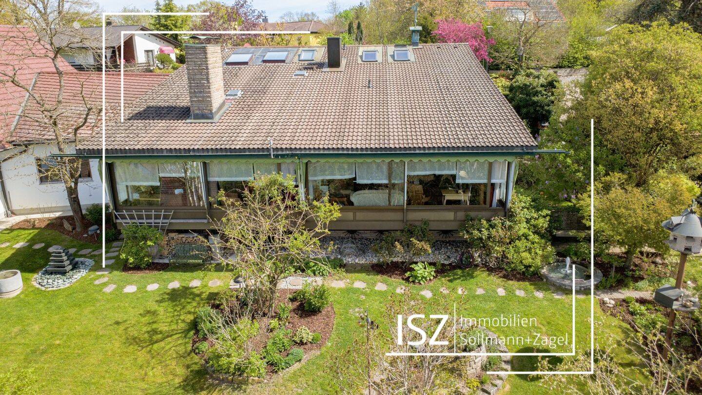 Repräsentative Unternehmervilla in bester Wohnlage, ca. 1.670 m² Grund, ca. 282 m² Wohnfläche !, 91448 Emskirchen