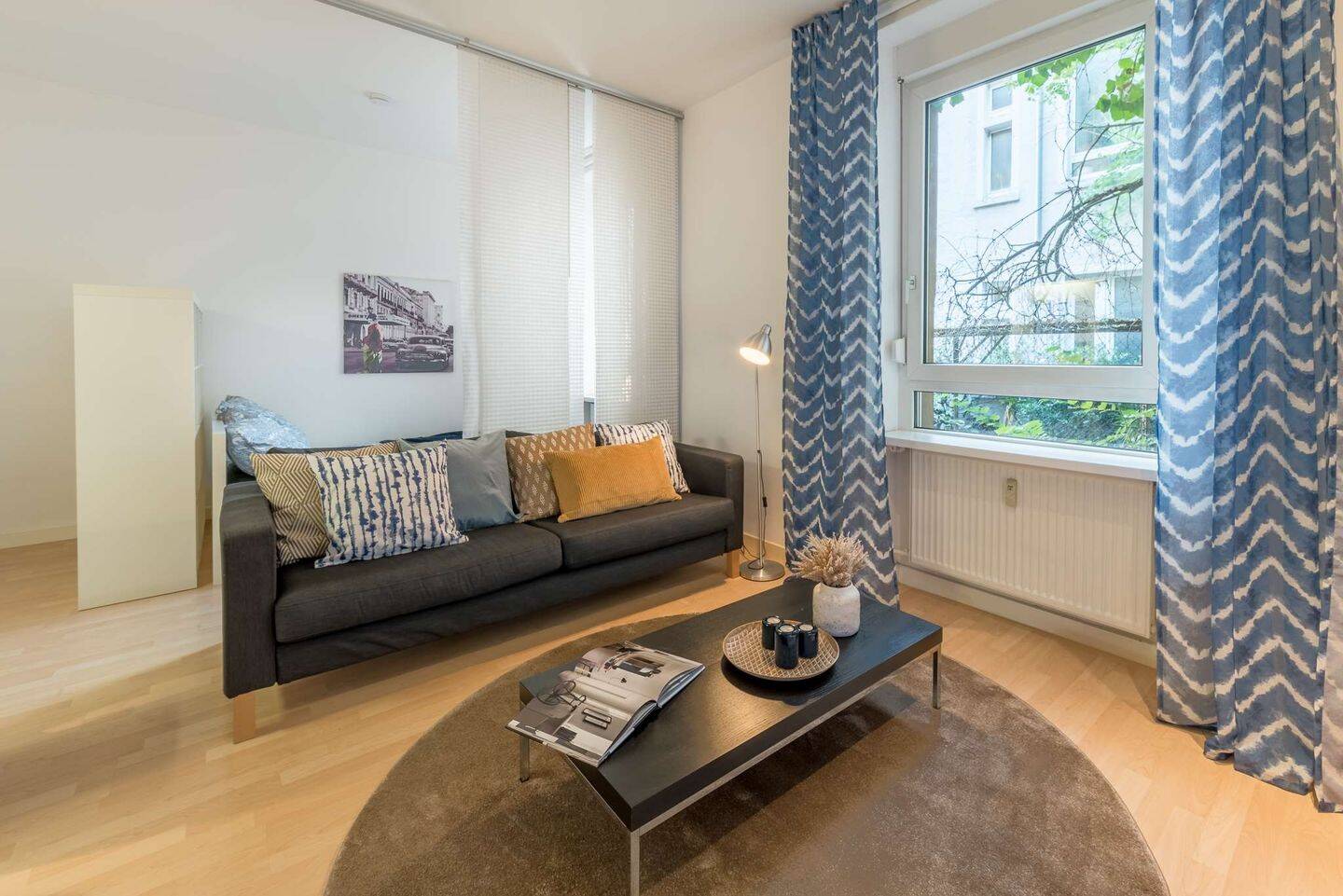 Möblierte Wohnung auf Zeit zu vermieten: Modernes Apartment in ruhiger Nordendlage, 60316 Frankfurt am Main (Nordend-Ost Nordend-West Ostend)