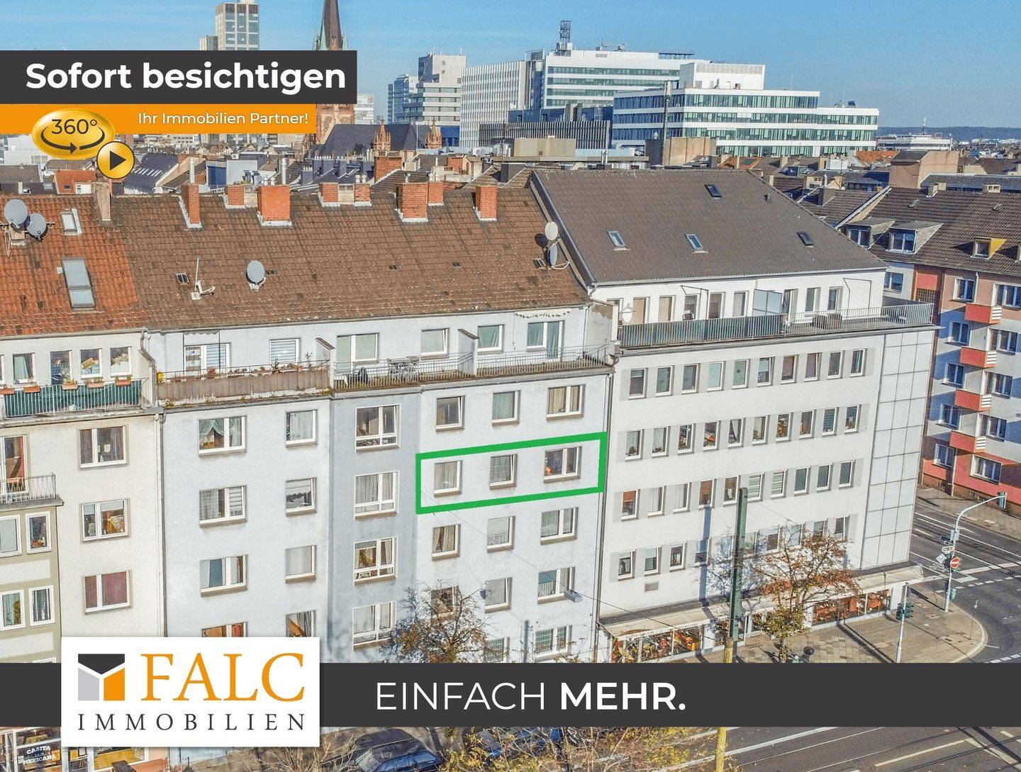 Stadtleben mit Charme – Eigentumswohnung in Düsseldorf-Unterbilk, 40217 Düsseldorf (Friedrichstadt Unterbilk)