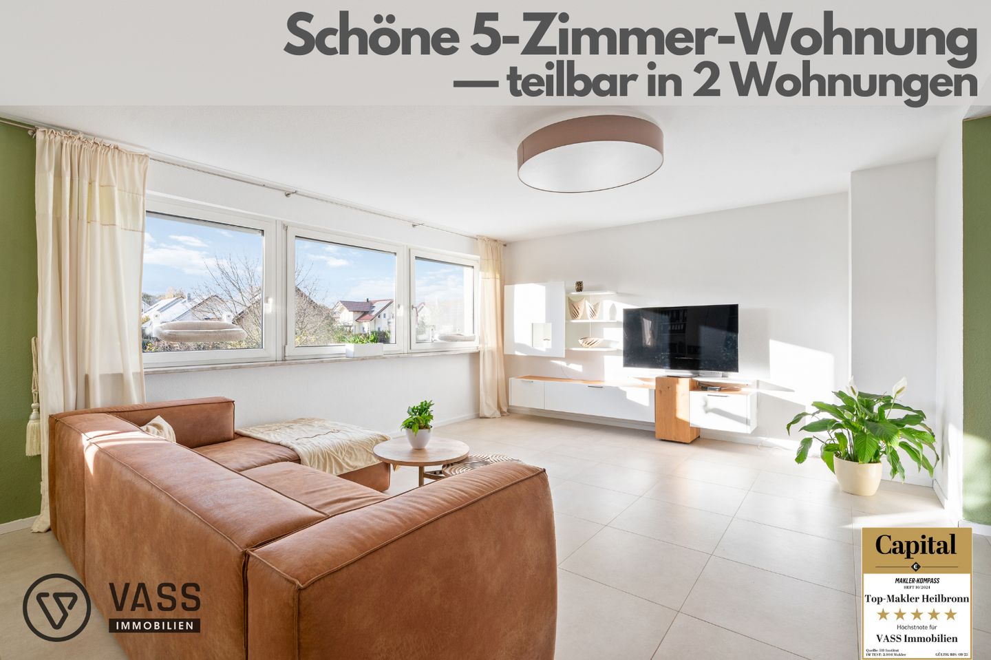 **Tolle Chance- helle 5 Zimmer Wohnung inkl. 2 Garagen**, 74629 Pfedelbach