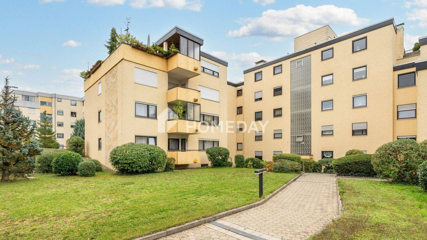 Helle 3-Zimmer-Etagenwohnung mit Südbalkon, Tiefgaragenstellplatz und attraktiver Lage in Heilbronn, 74074 Heilbronn (Heilbronn Sontheim)