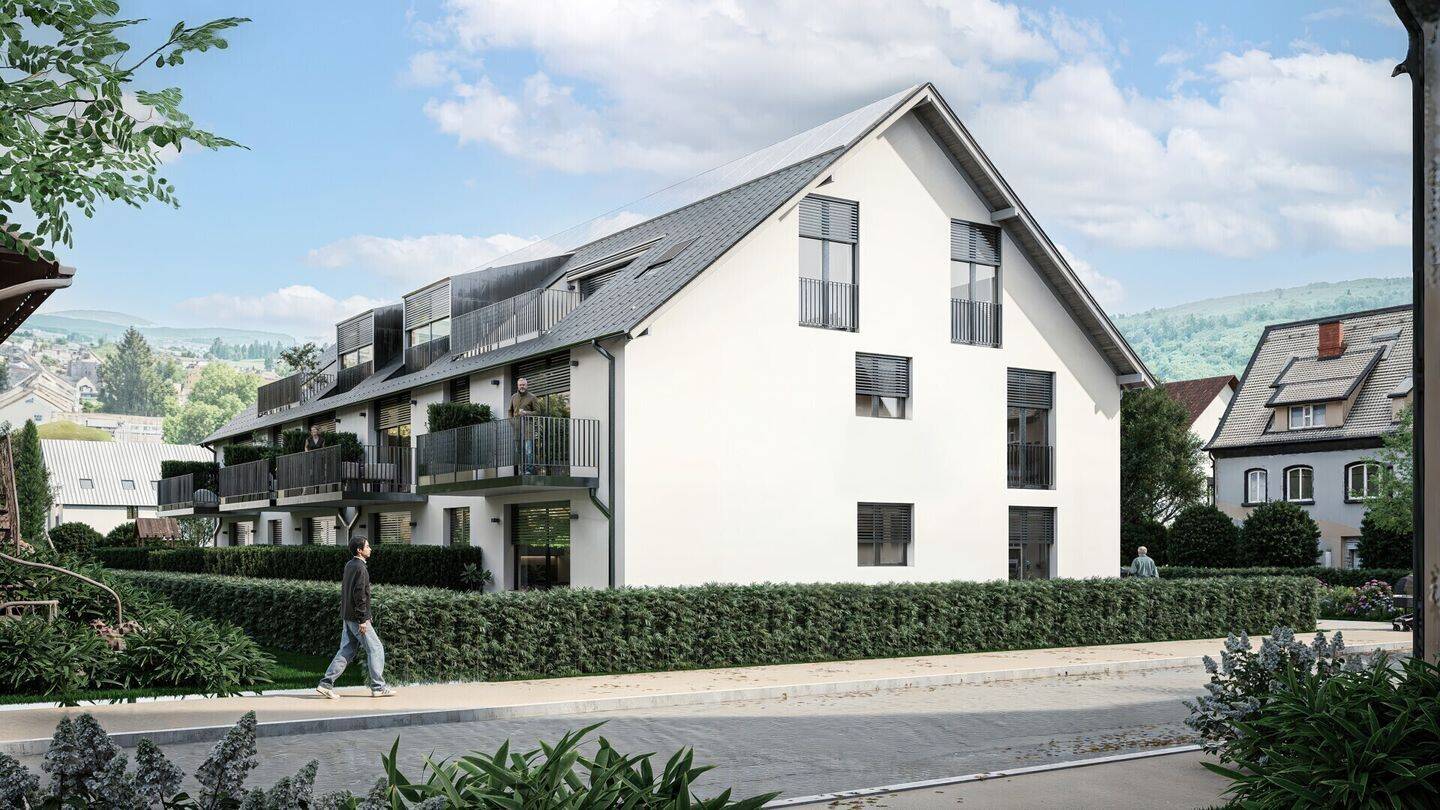 2-Zimmer-Neubauwohnung in Denzlingen | EG mit Terrasse, Gartenanteil, KfW 55 & Wärmepumpe, 79211 Denzlingen