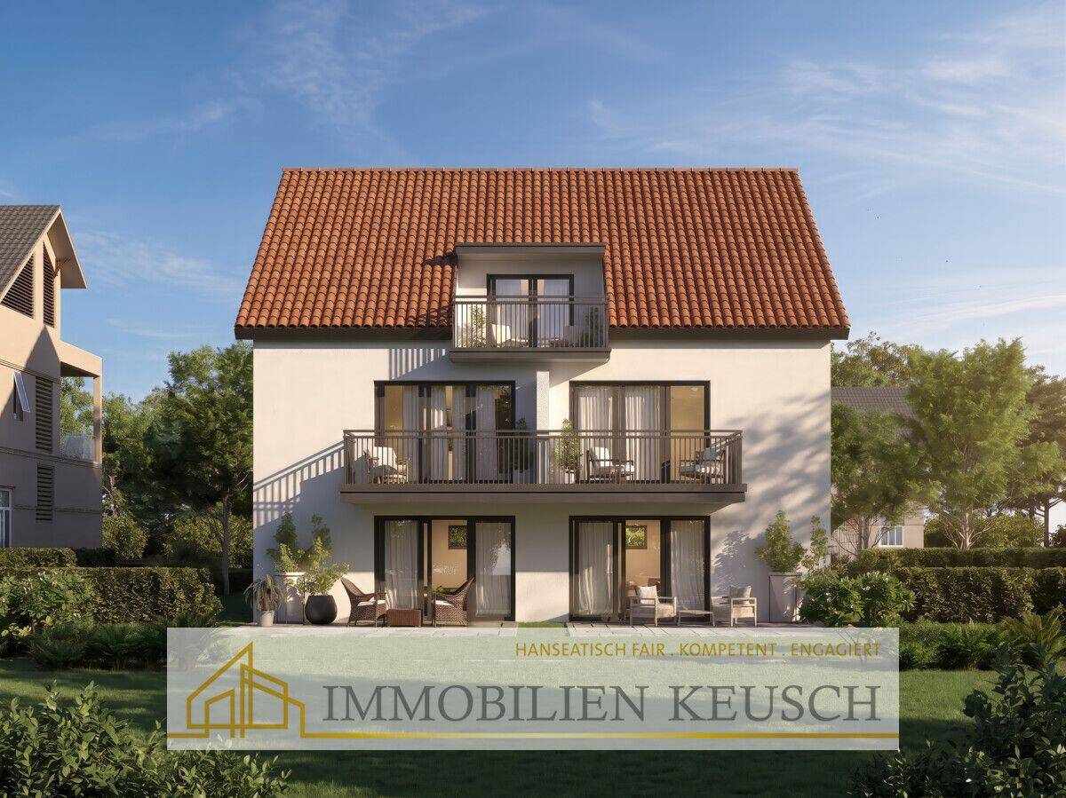 Neubau mit Fahrstuhl in begehrter & zentraler Lage von Achim im 1. OG mit Balkon–Stellplatz möglich, 28832 Achim