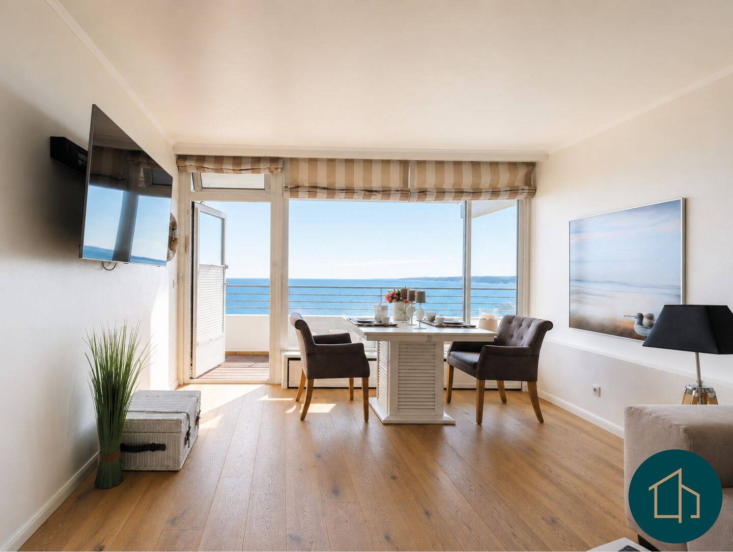 Mehr Meer geht nicht – Exklusives Doppel-Apartment mit unverbaubarem Ostseeblick, 23669 Timmendorfer Strand