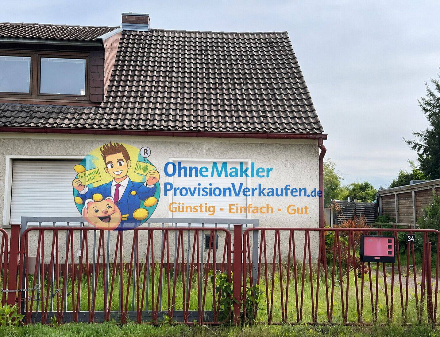 Doppelhaushälfte in Cottbus-Vogelsiedlung – www.ohnemaklerprovisionverkaufen.de, 3044 Cottbus (Mitte Saspow Schmellwitz Sielow Ströbitz)