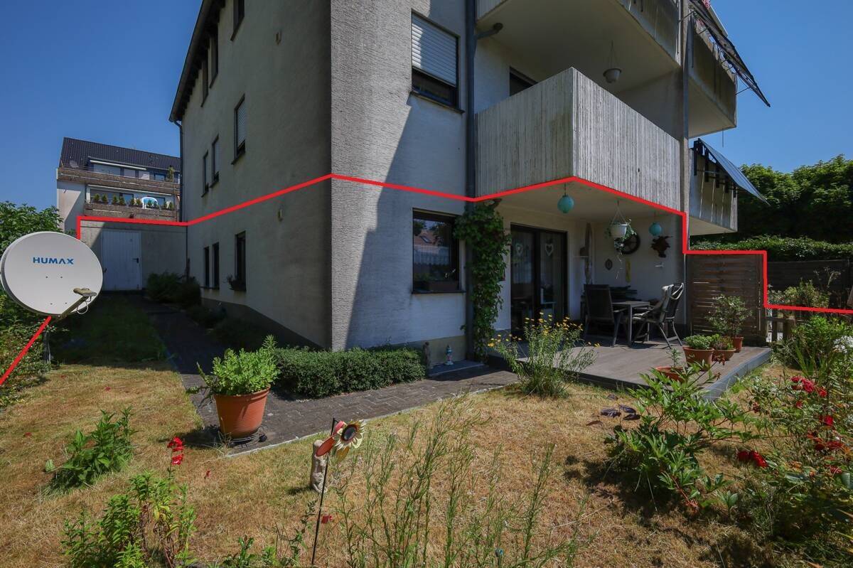 Drei-Zimmer Gartenwohnung, 42651 Solingen (Gräfrath Solingen-Mitte)