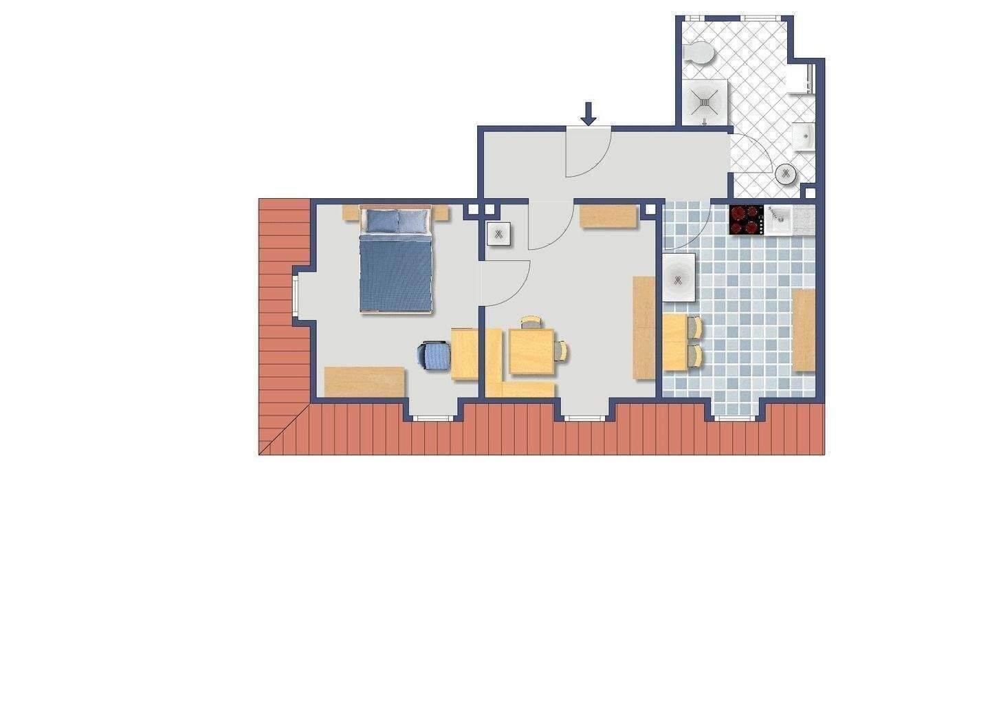 Modernisierte 2-Zi-Wohnung in der Pleich – Perfekt für Eigennutz & Investment!, 97080 Würzburg (Altstadt Dürrbachau Grombühl Oberdürrbach Unterdürrbach)