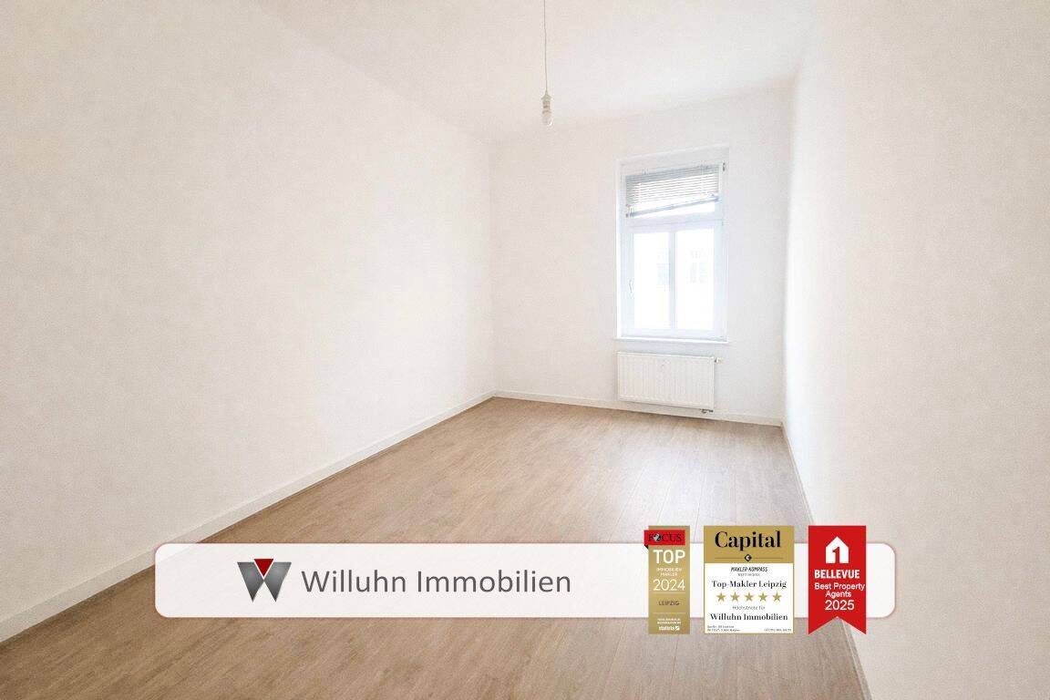 Balkon und Garten: Geräumige 2RW mit EBK, Abstellkammer und Keller! | Zentrumsnahe aber Ruhige Lage!, 4347 Leipzig (Heiterblick Schönefeld Schönefeld-Abtnaundorf Schönefeld-Ost Thekla)