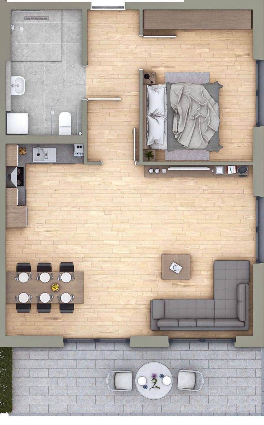 Nachmieter gesucht: 2-Zimmer-Gartenwohnung, 68309 Mannheim (Käfertal Vogelstang)