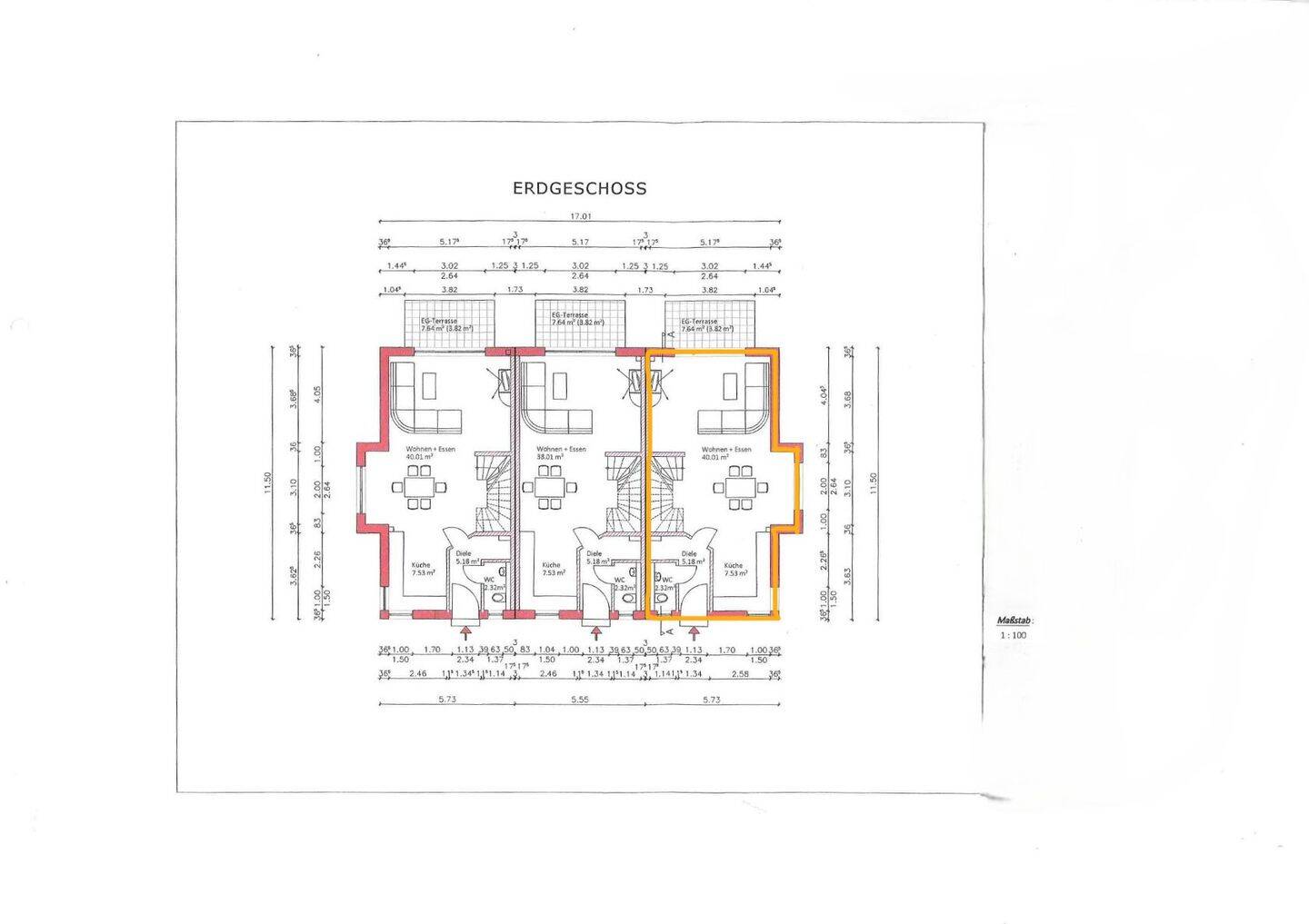 Neubau ! Modernes Reiheneckhaus in ruhiger Lage Luft/Wärmepumpe !, 65468 Trebur