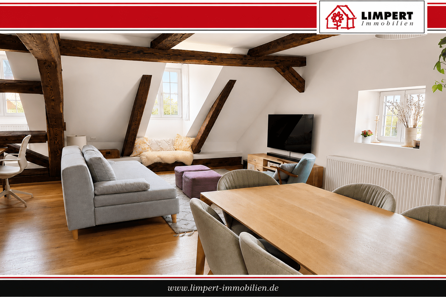 Historisches Wohnjuwel mit Loggia – moderne Maisonette in besonderem Ambiente, 91083 Baiersdorf